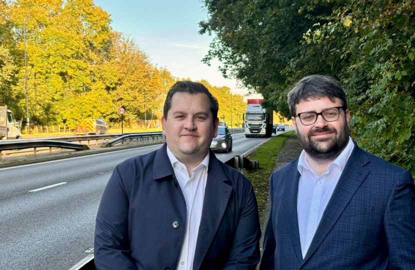 Louie French MP (left) with Thomas Turrell AM (right)